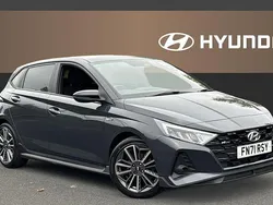 Grey Used 2021 Hyundai i20 N Line Hatchback | £14,503 (Fair price)