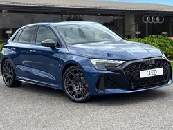 Blue New 2025 Audi RS3 Hatchback | £58,990
