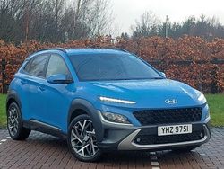 Blue Used 2022 Hyundai Kona Premium SUV | £18,498 (Fair price)