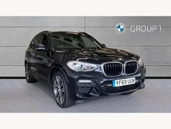 Black Used 2019 BMW X3 M Sport SUV | £25,995 (Fair price)