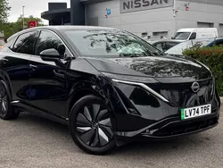 Black Used 2024 Nissan Ariya Advance SUV | £28,590 (Fair price)