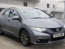 Grey Used 2014 Honda Civic SE Plus Estate | £2,500 (Fair price)