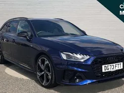 Blue Used 2023 Audi A4 Black Edition Estate | £30,721 (Expensive)