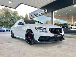 White Used 2017 Mercedes C63 AMG Premium Sedan | £27,950 (Fair price)