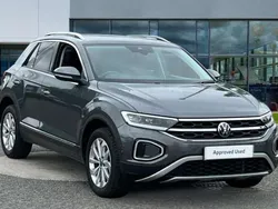 Indium grey metallic Used 2024 VW T-Roc Style SUV | £25,362 (Fair price)