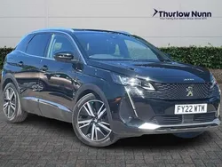 Black Used 2022 Peugeot 3008 Premium SUV | £17,799 (Fair price)