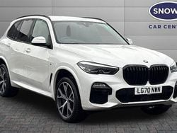 White Used 2020 BMW X5 M Sport SUV | £34,999 (Super price)