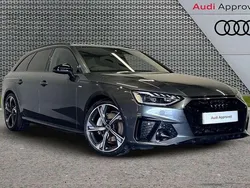Grey Used 2024 Audi A4 Black Edition Estate | £31,995 (Fair price)