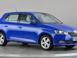 Blue Used 2019 Skoda Fabia SE Hatchback | £9,998 (Fair price)