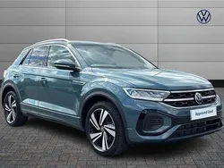Blue Used 2024 VW T-Roc R-line SUV | £28,789 (A bit pricey)