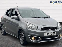 Grey Used 2017 Mitsubishi Mirage Hatchback | £7,299 (Fair price)