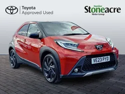 Red Used 2023 Toyota Aygo Hatchback | £13,750 (Fair price)