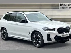 White Used 2022 BMW iX3 M Sport SUV | £30,719 (Fair price)
