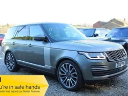 Silver Used 2019 Land Rover Range Rover Autobiography SUV | £43,950 (Expensive)