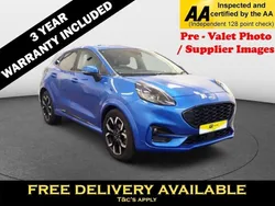 Blue Used 2022 Ford Puma ST-Line X SUV | £16,195 (Fair price)