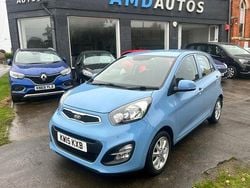 Blue Used 2015 Kia Picanto 2 Hatchback | £4,495 (Fair price)
