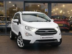 White Used 2022 Ford Ecosport Titanium SUV | £13,498 (Fair price)