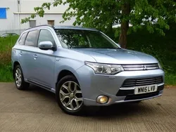 Blue Used 2015 Mitsubishi Outlander SUV | £7,800 (Fair price)