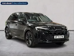 Black Used 2025 Audi Q7 Black Edition SUV | £61,530 (Expensive)