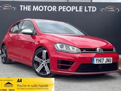 Red Used 2017 VW Golf VII R Hatchback | £13,995 (Fair price)