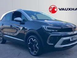 Black Used 2022 Vauxhall Crossland Ultimate SUV | £13,998 (Good price)