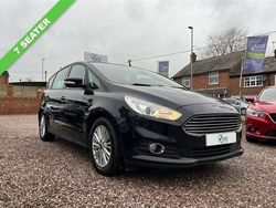 Black Used 2015 Ford S-MAX Zetec MPV | £13,595