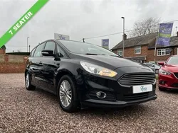 Black Used 2015 Ford S-MAX Zetec MPV | £13,595