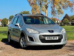 Silver Used 2012 Peugeot 308 Access Estate | £2,695 (Fair price)