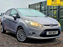 Silver Used 2011 Ford Fiesta Titanium Hatchback | £5,488 (Fair price)