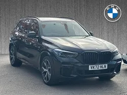 Black Used 2022 BMW X5 M Sport SUV | £41,499 (Good price)