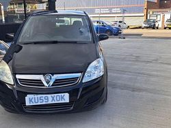 Black Used 2009 Vauxhall Zafira MPV | £2,550 (Good price)