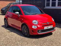 Red Used 2017 Fiat 500 S Hatchback | £5,150 (Fair price)