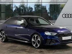 Blue Used 2022 Audi A4 Black Edition Sedan | £22,999 (Fair price)