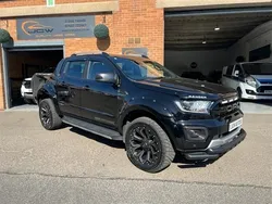 Black Used 2021 Ford Ranger Wildtrack Pickup | £21,993 (Expensive)