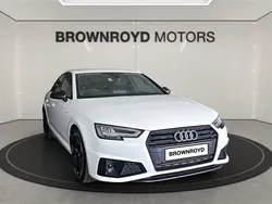 White Used 2019 Audi A4 Black Edition Sedan | £18,490 (Fair price)