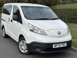 White Used 2021 Nissan e-NV200 Acenta Van | £7,990 (A bit pricey)