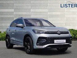 Oyster silver Used 2025 VW Tiguan R-line SUV | £49,999