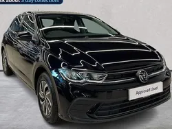 Black Used 2024 VW Polo Life Hatchback | £19,599 (Fair price)