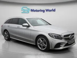 Silver Used 2020 Mercedes C200 AMG line Estate | £16,100 (Good price)