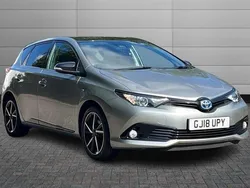 Aspen grey eclipse black Used 2018 Toyota Auris Hybrid Design Hatchback | £11,295 (Fair price)