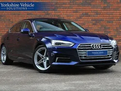 Blue Used 2019 Audi A5 Sportback Sport Hatchback | £13,489 (Good price)