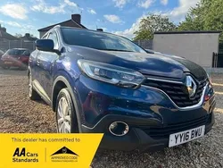 Blue Used 2016 Renault Kadjar Dynamique SUV | £6,995 (Fair price)