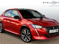 Red Used 2022 Peugeot 208 GTi Hatchback | £14,007 (Fair price)