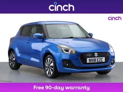 Blue Used 2018 Suzuki Swift SZ5 Hatchback | £8,919 (Fair price)