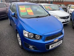 Blue Used 2013 Chevrolet Aveo LTZ Hatchback | £3,495