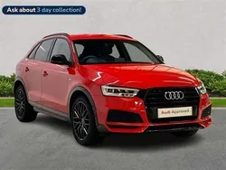 Red Used 2018 Audi Q3 Black Edition SUV | £17,459 (Super price)