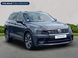Grey Used 2020 VW Tiguan R-line SUV | £19,622 (Good price)