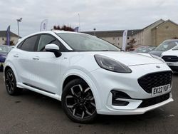Frozen white Used 2022 Ford Puma ST-Line X Hatchback | £17,995 (Fair price)