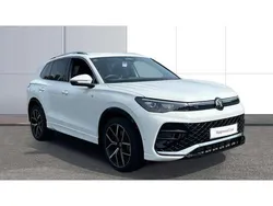 White Used 2024 VW Tiguan R-line SUV | £34,570 (A bit pricey)