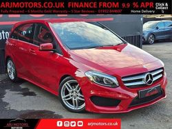 Red Used 2016 Mercedes B180 AMG Line Premium MPV | £8,500 (Fair price)